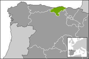 Situación de Cantabria